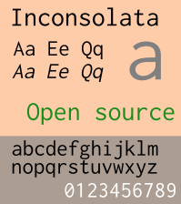 list of monospaced fonts